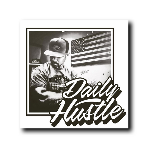 BW Daily Hustle sticker